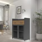 Compact Loft Industrial Style Boss Office Tea Water Cabinet Support customizatio