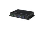 VGA To Fiber Converter , SMF / MMF fiber video converter VGA Audio Video To
