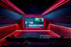 Quality 9mm Thickness Led Star Ceiling Panels PMMA RGB 12VDC Magnetic For Cinema wholesale