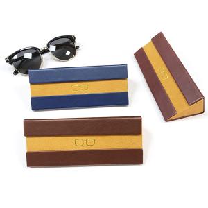 Quality Custom Gold Stamping Folding Sunglasses case portable glasses bag wholesale