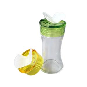 Quality Plastic Flip Top Glass 93mm 110g 90ml Spice Shaker Bottle wholesale