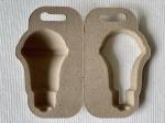 Printable Exterior Molded Pulp Molded Packaging Green