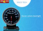 DC 5v 60mm Autometer Oil Temp Gauge, DO6355 LCD Competition Dash With Warning