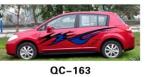 Novelty Custom Car Body Sticker QC-163H / Car Decoration