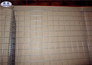 Quality Galfan Coated Sand Filled Barriers , Welded Military Hesco Barriers Gabion wholesale