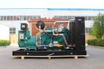 Soundproof Canopy 350KW Natural Gas Generator Set for Russian Market Rated