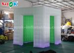 Inflatable Party Tent Oxford Cloth White And Green Inflatable Portable Photo