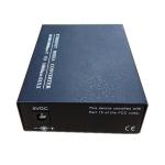 Single Mode Fiber Rj45 48V DC 120km SM Sfp Media Converter