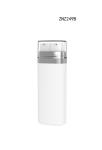 Frosted White Foundation 30ml Airless Pump Bottle Non Leakage