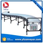 Good Load Capacity Motorized Flexible Telescopic Roller Conveyor