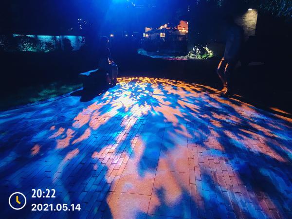 Waterproof Dynamic Water Wave Effect Light Outdoor Rgbw Water Wave Led Gobo