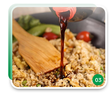 Low Sodium Less Salt Soy Sauce for Superior Dark Mushroom Flavor in Organic Halal Sushi