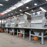 Dust Free Single Shaft Hammer Blade Sawdust Wood Crushing Machine