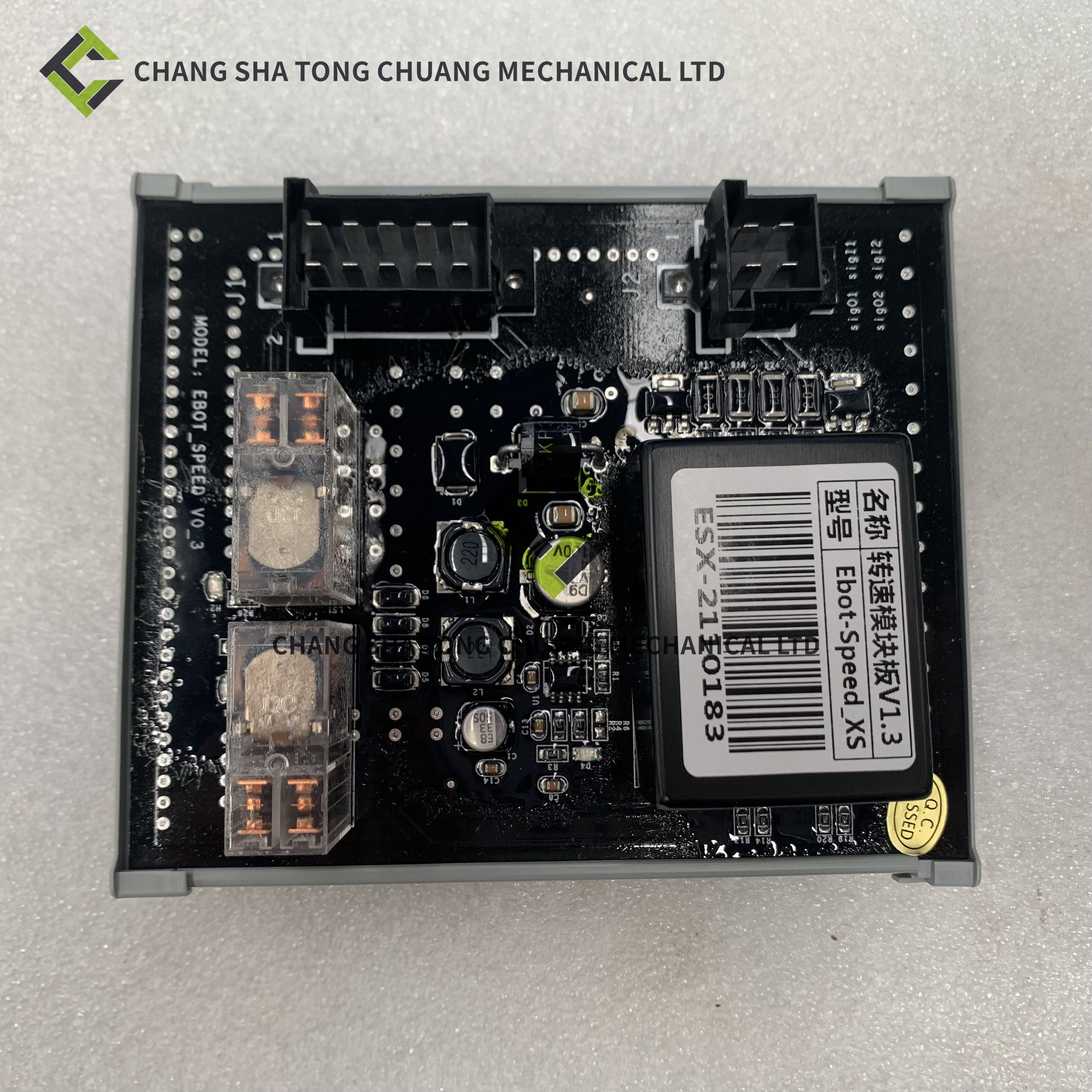 Zoomlion Concrete Pump Truck Electrical Spare Parts Circuit Board Speed Module Board Ebot-speed_XS 1020201839