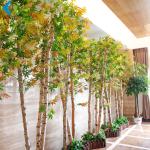 Indoor Fake Birch Tree For Window Display Decoration 5-10 Years Life Time