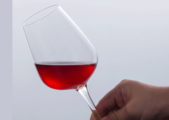 Personalized Clear Long Stem Wine Glasses / Crystal Red Wine Glasses
