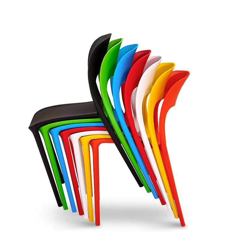 Hollow Modern Metal Dining Chairs , Black Metal Leg Dining Chair