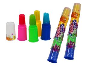 Quality Convenience Store Finger Fruit Lollipops , Colorful Strawberry Lollipop wholesale