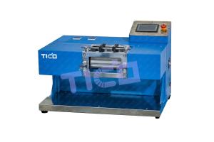 Quality 200mm Width Horizental Hot Calender With Dry Electrode Technical Process wholesale
