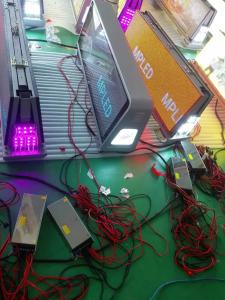 Quality Commercial Hd high impact taxi top led display , 100% Response Rate wholesale