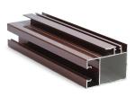 6063 6m Powder Coated Aluminium Frame Cabinet Handle Section