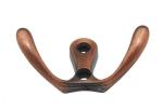 Red Antique Copper Wall Hook Furniture Hardware Double Hooks