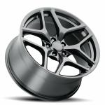 20x9 20x10 Inch Chevy Z28 Camaro Replica Wheels Staggered Satin Black 2539