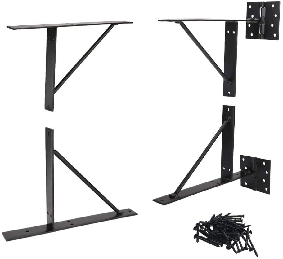 Triangle Bracket No Sag Kit Ideal for Garage Shed Driveway Corral Gates and Wood Windows