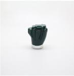 100ml elegant wholesale green perfum bottle in china