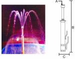 Stainless Steel Cherry Mushroom Fountain Jet Nozzle Water Fountain Spray Heads