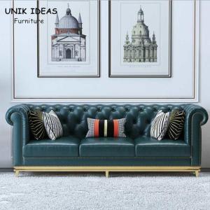 Quality 84 Inch Navy Blue Living Room Sectional Sofa Corner Couch Modular Lounge wholesale