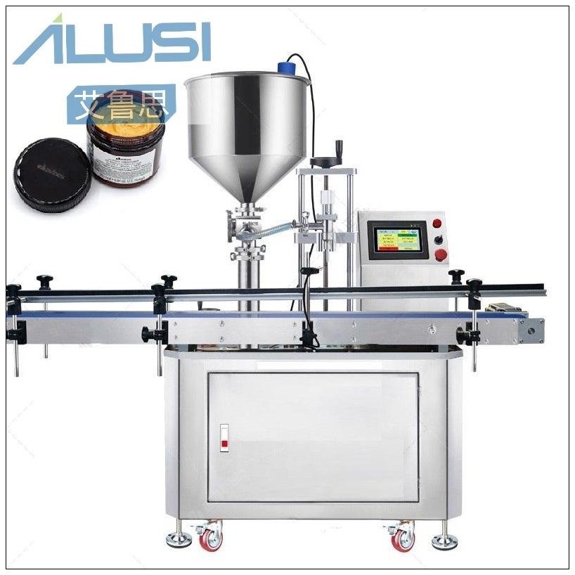 Rotor Pump Single Head Packing Machine High Viscosity Honey Sauce Cream Paste Filling Machine