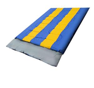 Quality Envelope Ladies Blue Yellow Extra Warm 2 Person Couples Sleeping Bag wholesale