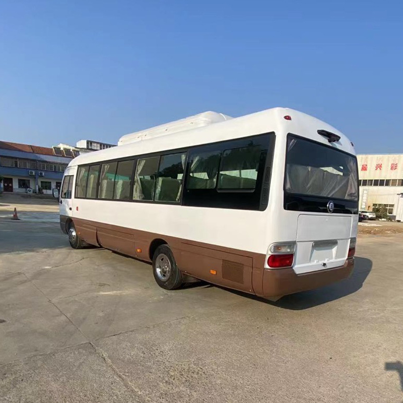 Max Speed 100km/h 30 Seaters Diesel Bus Coaster Bus with Advanced Technology