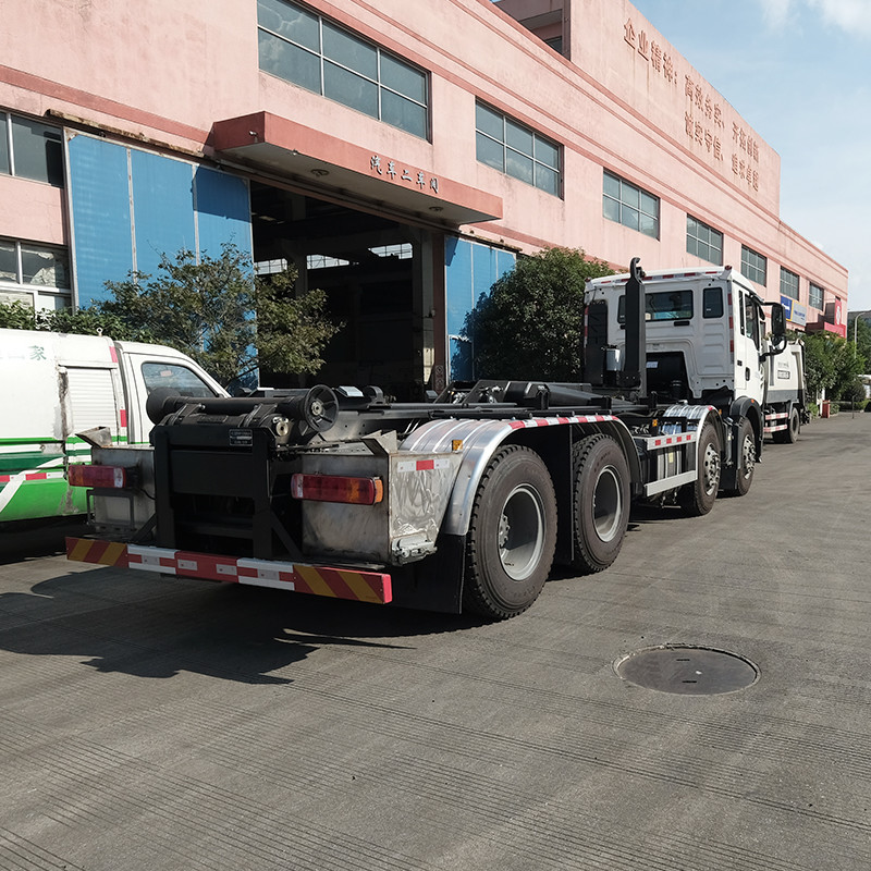 Diesel Hook Loader Garbage Truck Custom Detachable Container Garbage Collector