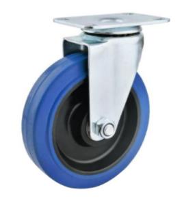 Quality 4 Inch Rubber Caster Wheels Swivel Casters Industrial Casters Hardwood Floor wholesale