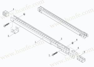 Quality Loom Spare Parts Rod 787554 RDER-00271 wholesale