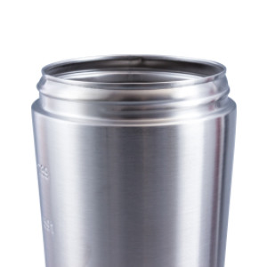 Stainless Steel Shaker Bottle With Noise-Free Design - Patented 24 Oz Insulated Metal Shakers Bottles Cup For Protein Mixes And Pre Workout 100% Leak