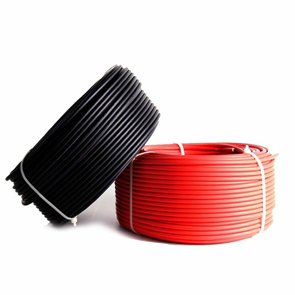 XLPO Insulation 3M DC Solar Extension Cable 1X4mm2 with PV004 Male and Female PV Branch Connectors 40 P Copper Conductor