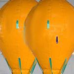 Water Buoyancy Heavy Duty Inflatable Air Bags for Underwater Demolitions