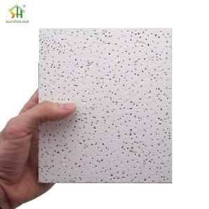 Quality Sound Deadening Mineral Fibre Suspended Ceiling Tiles Fire Resistant wholesale