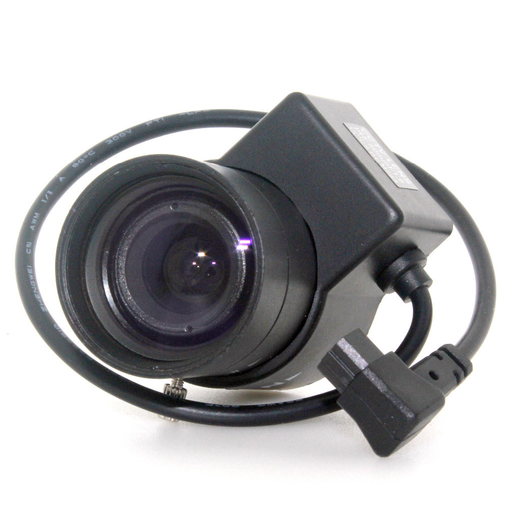Industrial DC Auto Iris Lens Manual Zoom F1.6 Megapixel Varifocal Lens