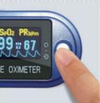 30mA CE CMS50D Finger Pulse Oximeter 700hPa~1060hPa