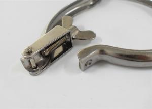 Quality Constant Tension Spring Loaded Heavy Duty Clamps , T Bolt Automotive Stainless Steel Hose Clamp wholesale