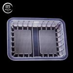 Disposable Blister Transparent PP Plastic Tray, 6-Cavity Packaging For Chocolate