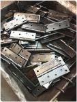 Wooden Case Commercial Metal Door Hinges Anti Rust Oil Painting Unpolished