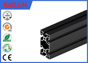 Quality Black Anodised V - Slot Aluminum Extrusion Section for Assembly Line Profile 80 MM X 40 MM wholesale