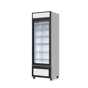 Quality -22C 450L Commercial Freezers Upright Ice Cream Fridge Showcase wholesale
