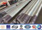 Professional Astm A123 Steel Tubular Electric Pole Transmission Galvanized Gr65