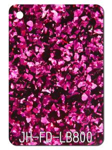 Quality 4ftx8ft Rose Red Black Chunky Glitter Acrylic Sheet Kitchen Cabinet Door Decor wholesale